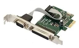 Контроллер PCI-E 1xLPT, 1xCOM RS232 WCH CH382L RTL