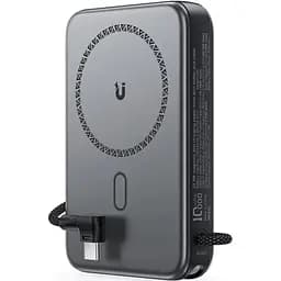 УМБ Acefast Magnetic Wireless 10000mAh 22.5W PD,QC 3.0 USB-C In/Out, QI 15W M24 Metal Gray