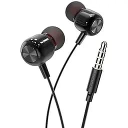 Наушники Hoco M87 String arphones with microphone Gloomy черные