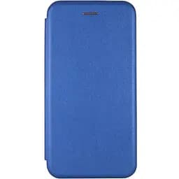 Шкіряний чохол-книжка Classy для ZTE Blade A51 Синій