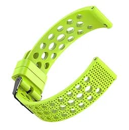 Спортивний ремінець з перфорацією Primo для Garmin Vivoactive 3/Vivomove HR/Forerunner 245/645 Lime - мініатюра 2