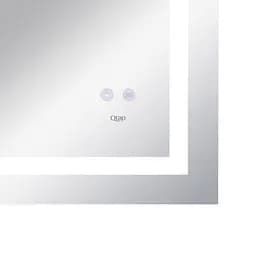 Дзеркало Qtap Mideya 800x700 з LED-підсвічуванням Touch, з антизапотіванням, з диммером яскравості Reverse QT2078NCF8070W - мініатюра 6