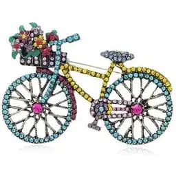 Брошь Велосипед брошь-булавка