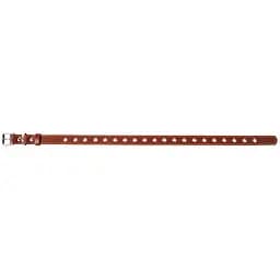 Нашийник для собак Collar, шкіряний, безрозмірний, 69х3,5 см, коричневий - мініатюра 3