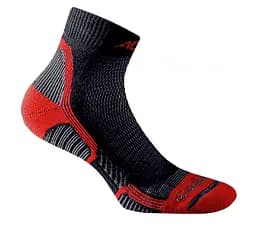 Термоноски Accapi Trekking Touch Quarter 39-41 Чорний-Червоний