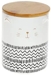Банка "The Cat" для сыпучих продуктов, керамика Bona 10х10 см, в. 13 см kuh0010032
