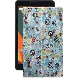 Чохол StatusCASE з екошкіри для планшету Bravis NB754 Кола-кольорові