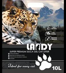 Landy Силикагелевый наполнитель для котячего туалета 1-8 мм (10 л)
