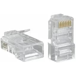 Конектор RJ45 UTP 100 шт. Clear Cat.6 Atcom (14373)