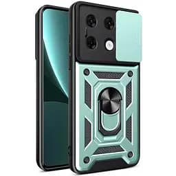 Чохол Ummi Camshield Serge Ring для Xiaomi Redmi Note 13 Pro 4G / 14s / Poco M6 Pro 4G Зелений / Green