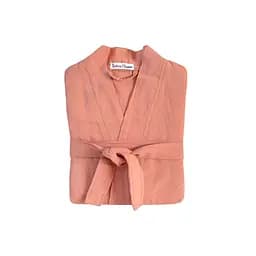 Халат-кимоно со льна Lotus Home - Madrida лососевый L/XL