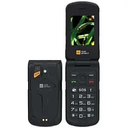 Смартфон раскладной AGM M10 Flip 4G черный