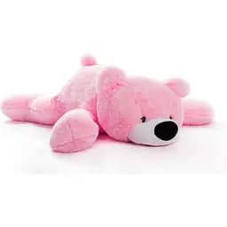 Большая мягкая игрушка Alina медведь Умка 180 см розовая