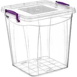 Контейнер Irak Plastik на засувках 11 л прозорий (SA285)