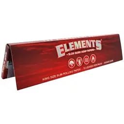Бумага для самокруток Elements King Size Slim Red