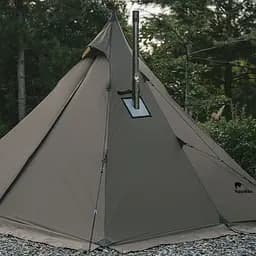 Намет із гострою верхівкою Naturehike (CNK2300ZP025) коричневий - мініатюра 8