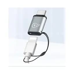 Перехідник Lightning F to USB-C M gray XoKo (XK-AC-027)