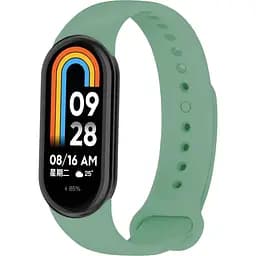 Силиконовый ремешок BeCover для Xiaomi Mi Smart Band 8 Marine-Green (709406)