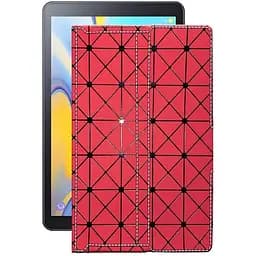 Чехол StatusCASE из экокожи для планшета Samsung Galaxy Tab A 10.5 (T595) Красный ромб