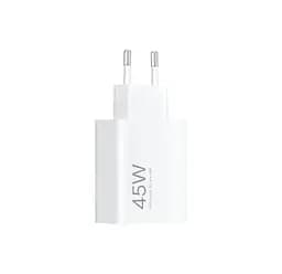 Зарядний адаптер блок швидкий Xiaomi 45 W Turbo Charg USB-A (BHR07SLEU) - мініатюра 2