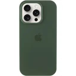 Чохол Silicone Case Full Protective (AA) для Apple iPhone 16 Pro (6.3) Зелений / Cyprus Green