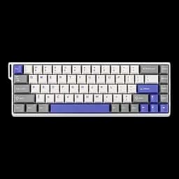 Клавіатура Aula WIN68 Max RGB White Purple (WIN68 HE WHITE PURPLE) - мініатюра 2