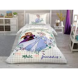 Комплект постельного белья TAC Disney Disney Frozen 2 Friendship Полуторный Разноцветный 000229603