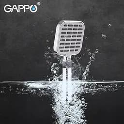 Ручний душ 3-режими хром Gappo G08, Хром - мініатюра 2