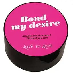 Скотч для бондажа Love To Love BOND MY DESIRE (15м) Черный, не липнет к коже и волоскам