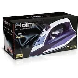 Праска Holmer HIC-2535, Violet/White, 2500W, кераміка, паровий удар 130 г/хв, постійна подача пари 30 г/хв, вертикальне відпарювання, очищення від накипу - мініатюра 6