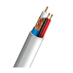 Кабель коаксіальний RG-59+2*0.5 CU 0.8mm Indoor ОS-структура Trinix 305m (35-00031)