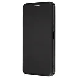 Чехол-книжка для ZTE Blade A34, G-Case, черный, кожаный чехол-книга из экокожи (PU) и TPU, с магнитом, с подставкой и вместительным кардхолдером, противоударный, защита всего корпуса, ArmorStandart (ARM78993)