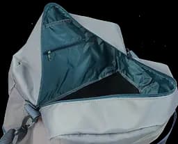 Дорожня сумка з відділом взуття 40L сірий Wallaby sum0028889 - мініатюра 8