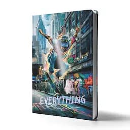 Блокнот Аркуш Тінейджер на скейті Prestige 1B3176 160 аркушів Різнокольоровий