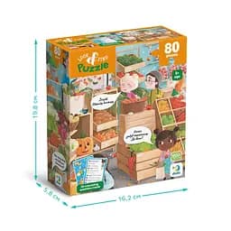 Дитячий пазл Шукай та знаходь "Дарунки осені" DoDo Toys 300666, 80 елементів - мініатюра 6