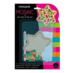 Дитячий набір для творчості кришталева мозаїка Зірка Mosaaro MA1009