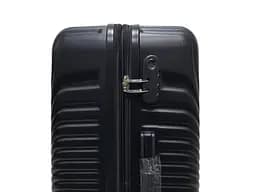 Валіза велика L ABS-пластик Worldline Airtex 652 78×52×34см 128л Чорний