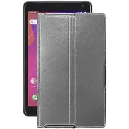 Чехол StatusCASE из экокожи для планшета Prestigio Q Pro Серый