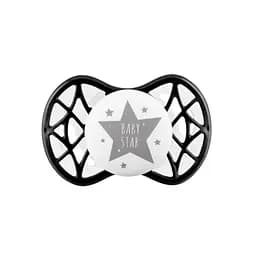 Пустушка Nuvita 7065 Air55 Cool симетрична 0m+ BABY STAR чорна NV7065IB - мініатюра 2