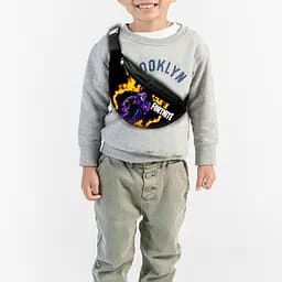 Сумка-бананка детская Фортнайт "Fortnite"с принтом ,32х15см,сумка для мальчика  через плечо (00210)