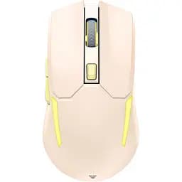 Ігрова бездротова мишка Fantech WGC2 Venom II VibeRGB 2000 DPI 125Hz Beige