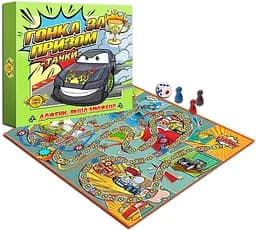 Настольная игра Майстер Гонка за призом. Тачки