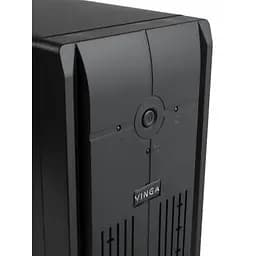 Пристрій безперебійного живлення Vinga LED 650VA metal case with USB (VPE-650PRMU) - мініатюра 5