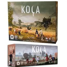 Настільна гра Планета Ігор Коса (Scythe) з доповненням Загарбники з далеких країв (укр.) (GKCH005+1.2)