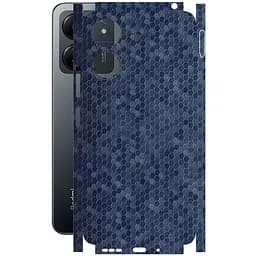 Захисна плівка StatusSKIN для Xiaomi Poco C65 Корпус Вініл Соти сині - мініатюра 1