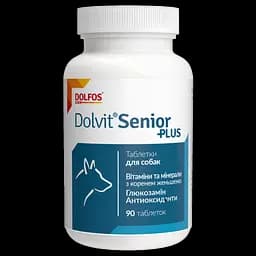 Витаминно-минеральная добавка Dolfos Dolvit Senior Plus для пожилых собак 90 таблеток (5897-90)