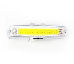 Велосипедна фара передня Proх Line F 32 Cob Led USB 100 Lm білий (G0000310) - мініатюра 2