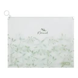 Папка-конверт на zip-блискавці А4 ARABESKI білий BM.3975-12 BUROMAX матовий напівпрозорий пластик (4823126800653)