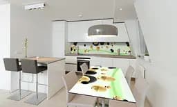 Наклейка на стіл Рідке золото ПВХ плівка для меблів сфери кулі Зелений 60х120 см Happy Pocket Z180889
