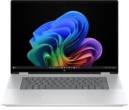 Ноутбук HP 16 OmniBook X Flip x360 16-as0006ua WUXGA IPS Touch/Intel U5-226V/16GB/1TB/UMA/W11/Silver (C3UM2EA)